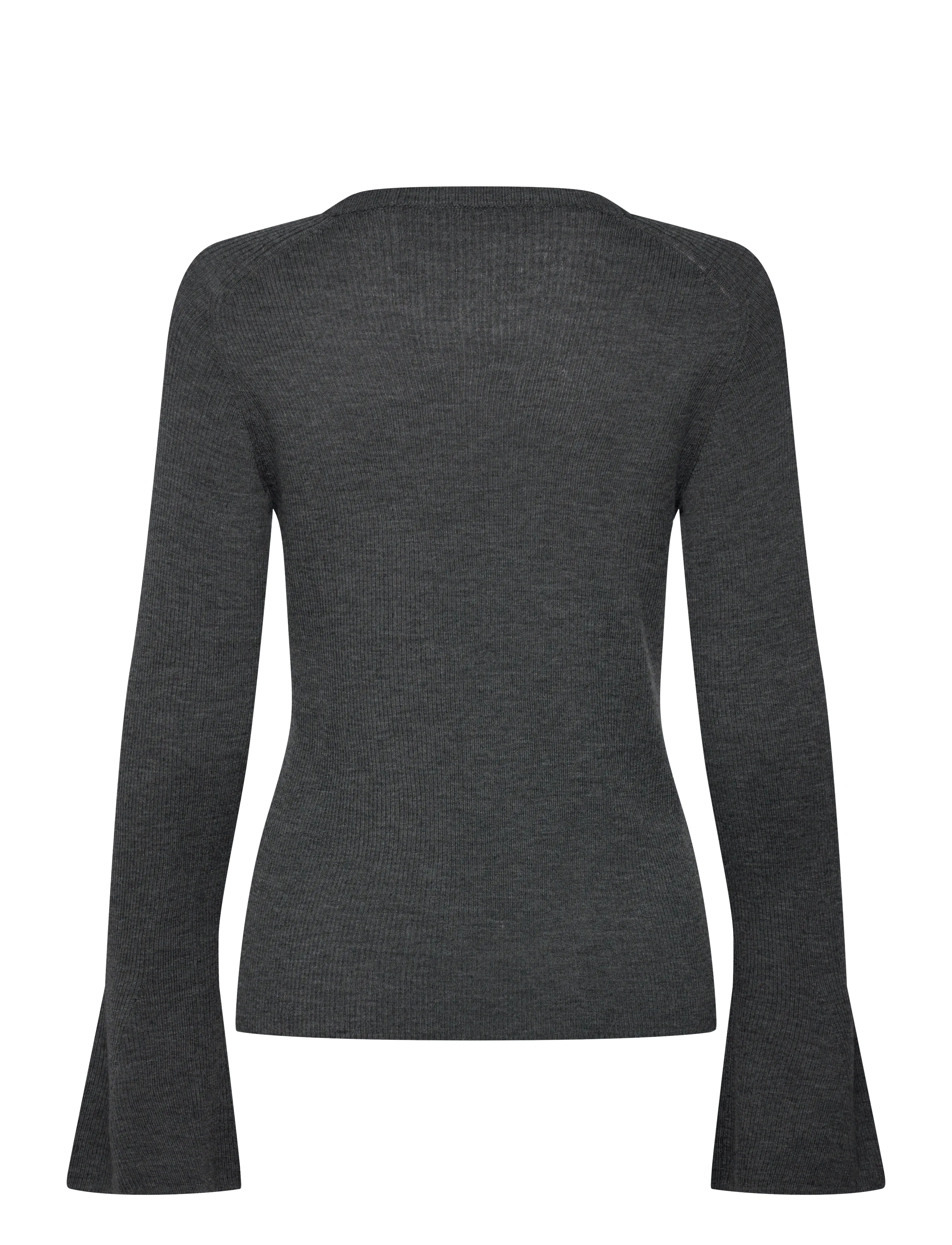 Day Birger et Mikkelsen - Anabelle Rib - Daily Elements - pullover - dark grey melange - 2