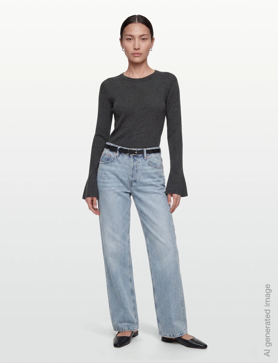 Day Birger et Mikkelsen - Anabelle Rib - Daily Elements - sviitrid - dark grey melange - 0