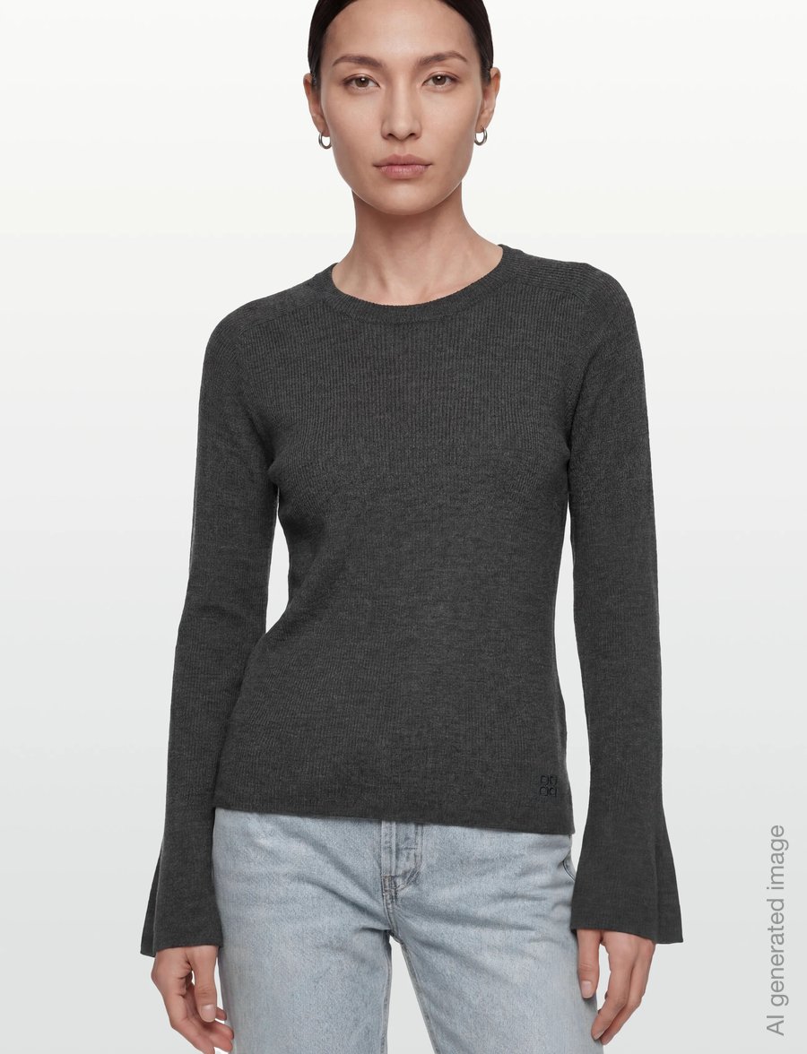 Day Birger et Mikkelsen - Anabelle Rib - Daily Elements - sviitrid - dark grey melange - 3