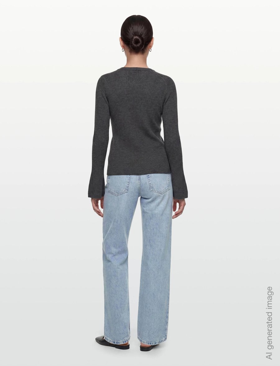Day Birger et Mikkelsen - Anabelle Rib - Daily Elements - sviitrid - dark grey melange - 4