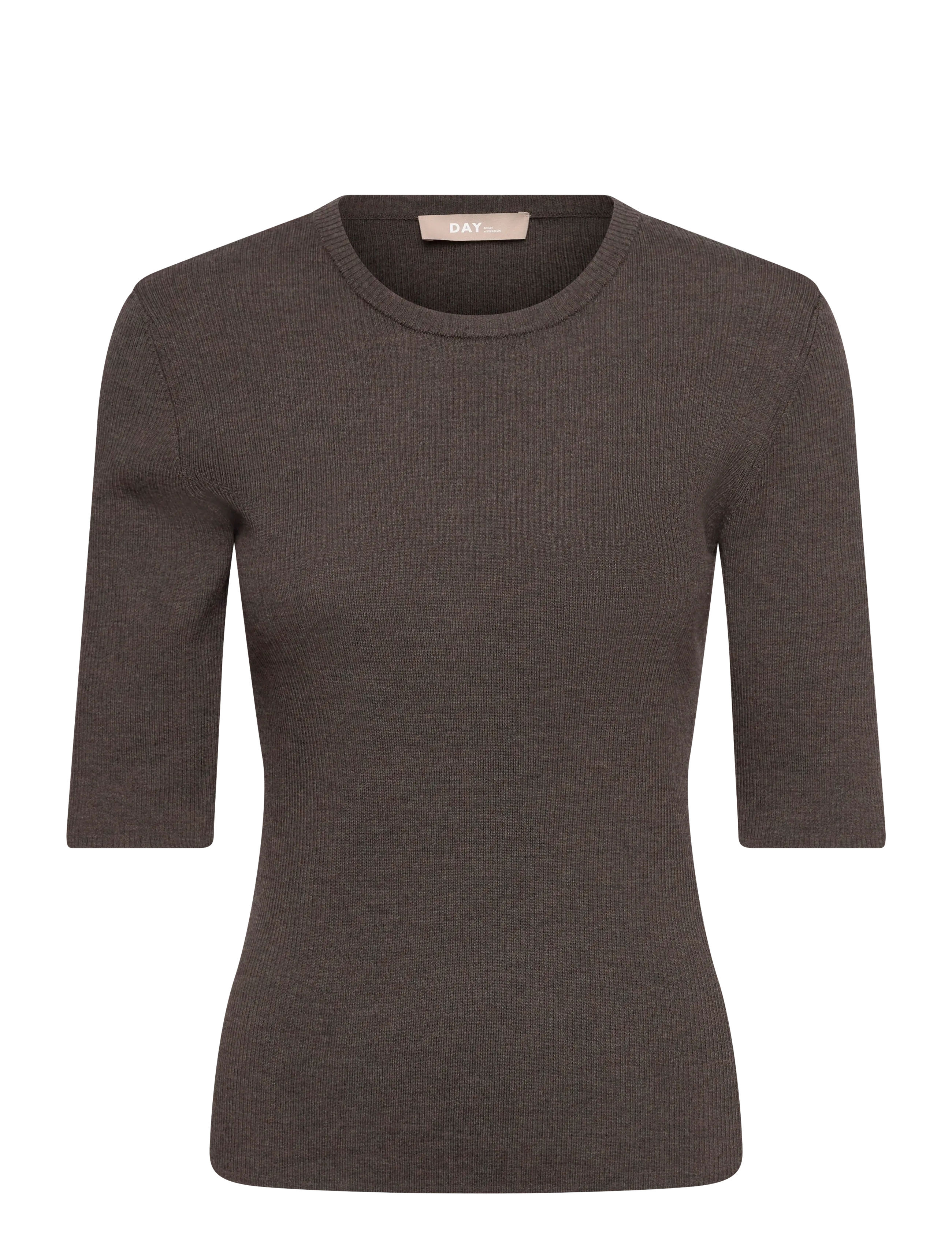 Carolina Rib - Daily Elements - DARK BROWN MELANGE