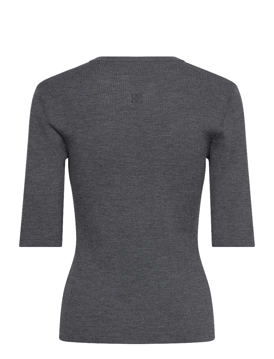 Day Birger et Mikkelsen - Carolina Rib - Daily Elements - trøjer - dark grey melange - 1