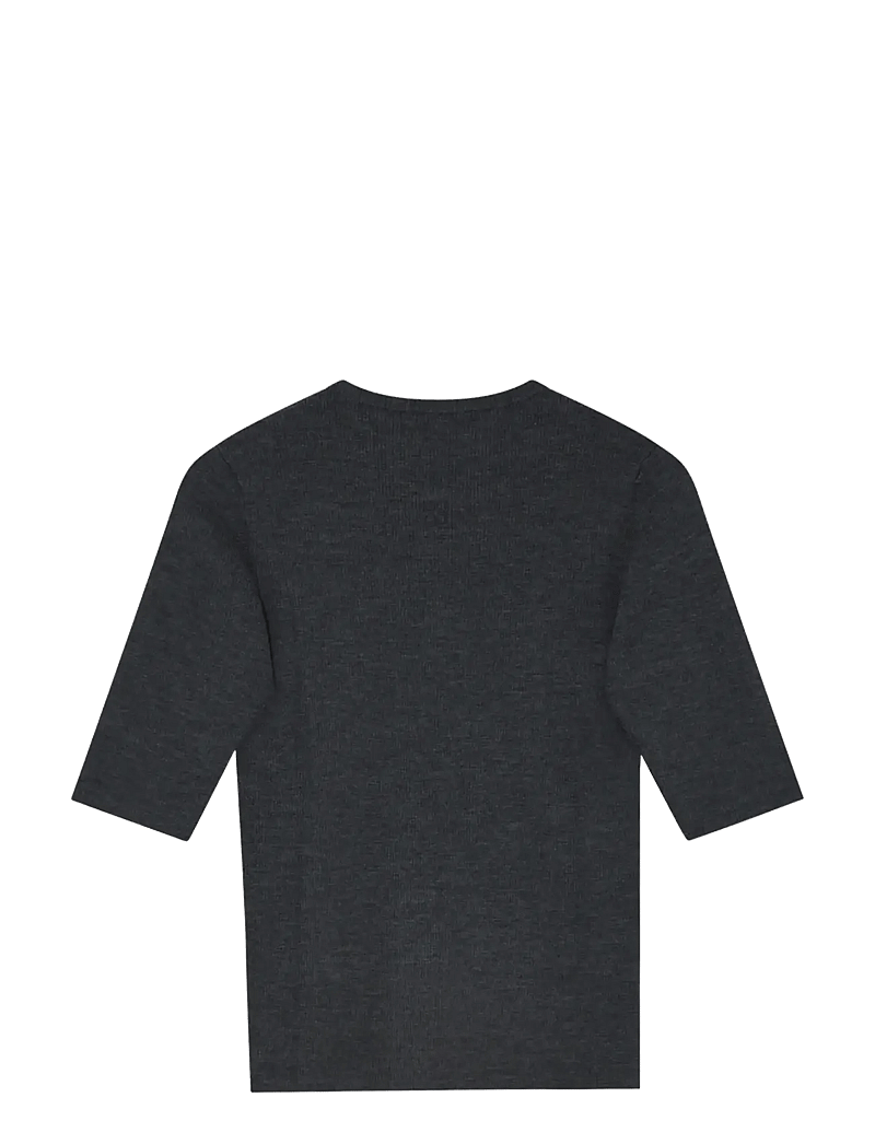 Day Birger et Mikkelsen - Carolina Rib - Daily Elements - tröjor - dark grey melange - 3