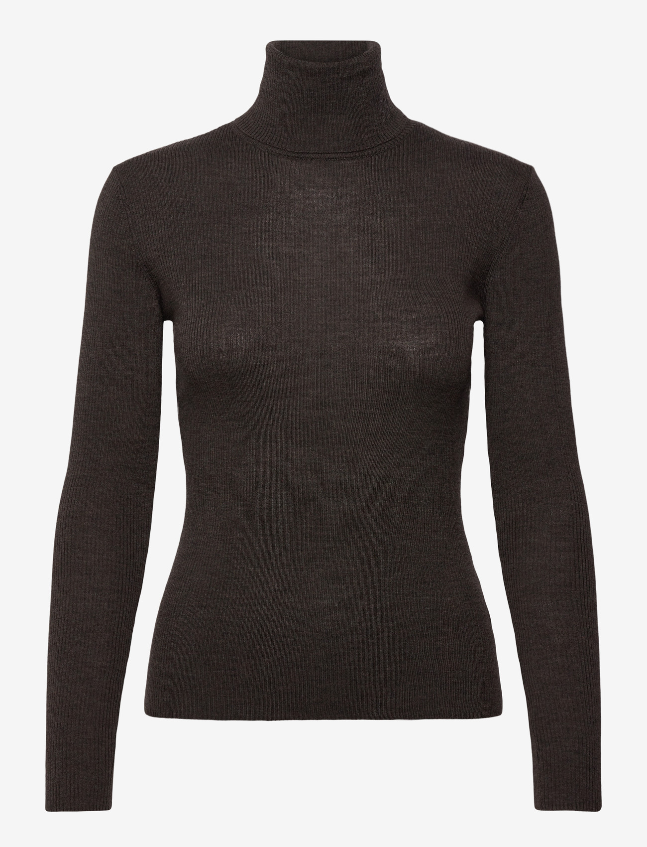 Day Birger et Mikkelsen - Sierra - Daily Elements - rullekraver - dark brown melange - 0