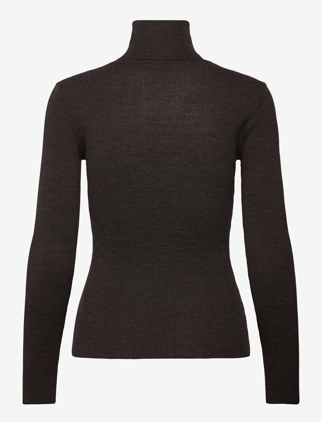 Day Birger et Mikkelsen - Sierra - Daily Elements - rullekraver - dark brown melange - 1