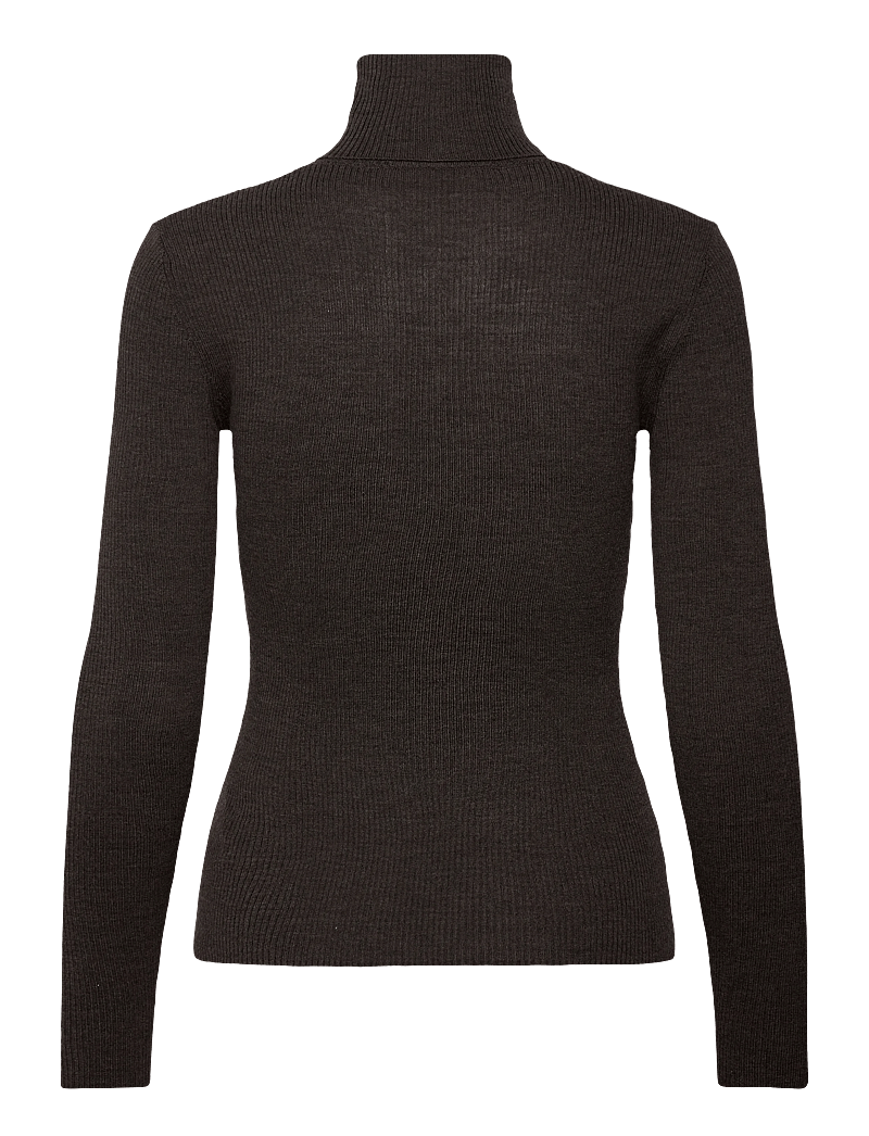 Day Birger et Mikkelsen - Sierra - Daily Elements - rullekraver - dark brown melange - 1