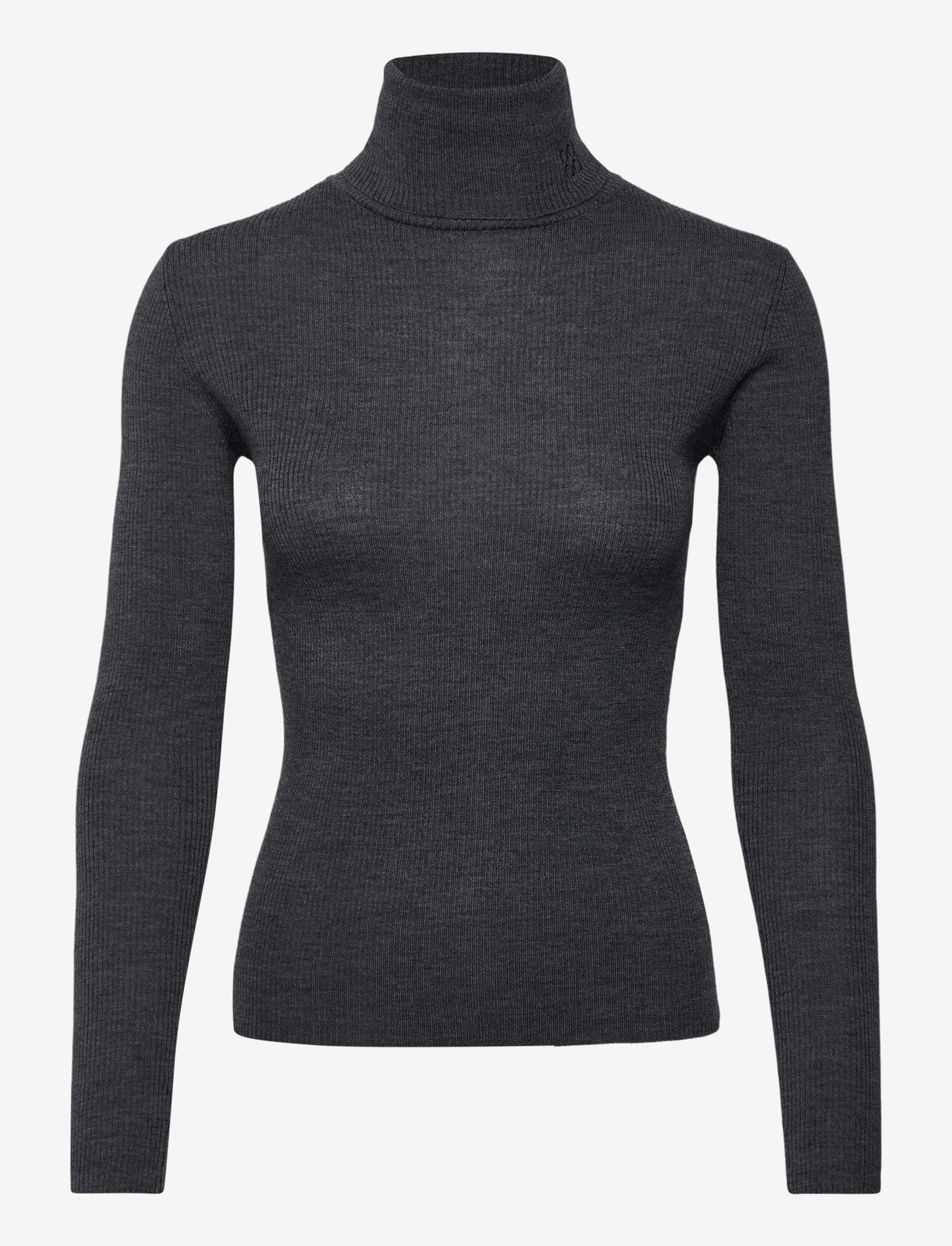 Day Birger et Mikkelsen - Sierra - Daily Elements - polotröjor - dark grey melange - 0