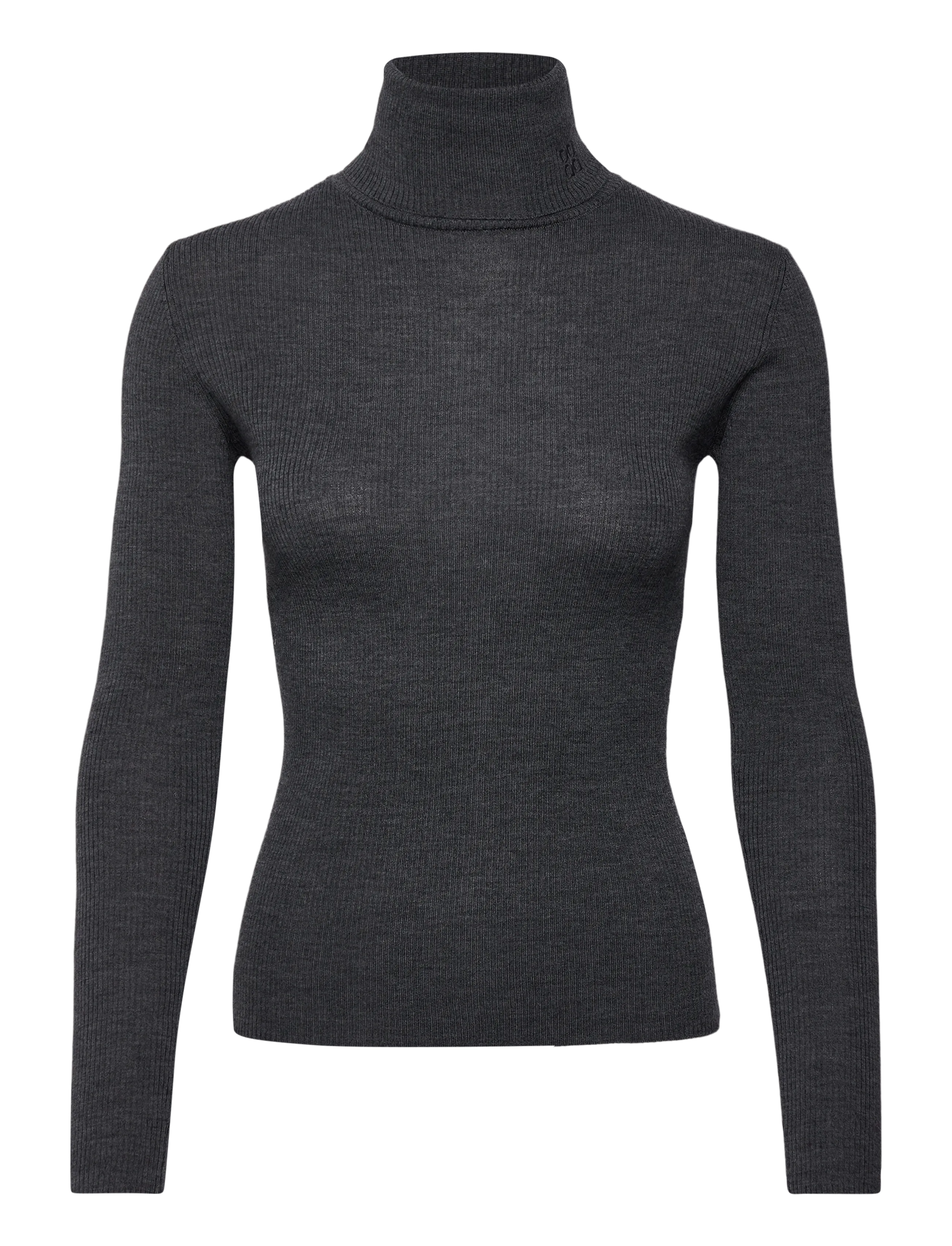 Day Birger et Mikkelsen Sierra - Daily Elements - Rollkragenpullover - DARK GREY MELANGE / grey
