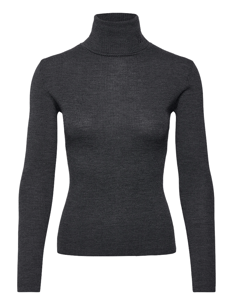 Day Birger et Mikkelsen - Sierra - Daily Elements - polotröjor - dark grey melange - 0