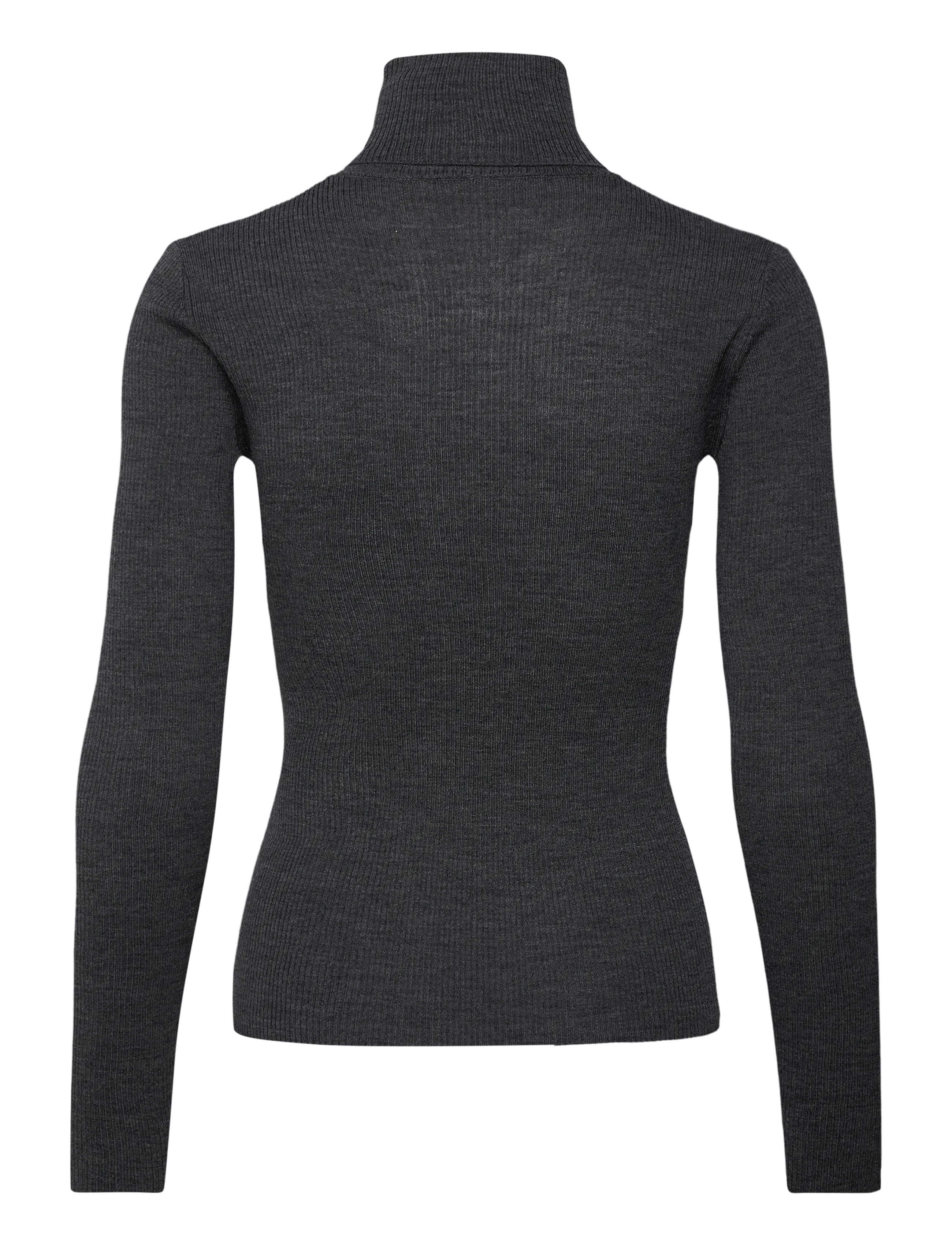 Day Birger et Mikkelsen - Sierra - Daily Elements - rollkragenpullover - dark grey melange - 2