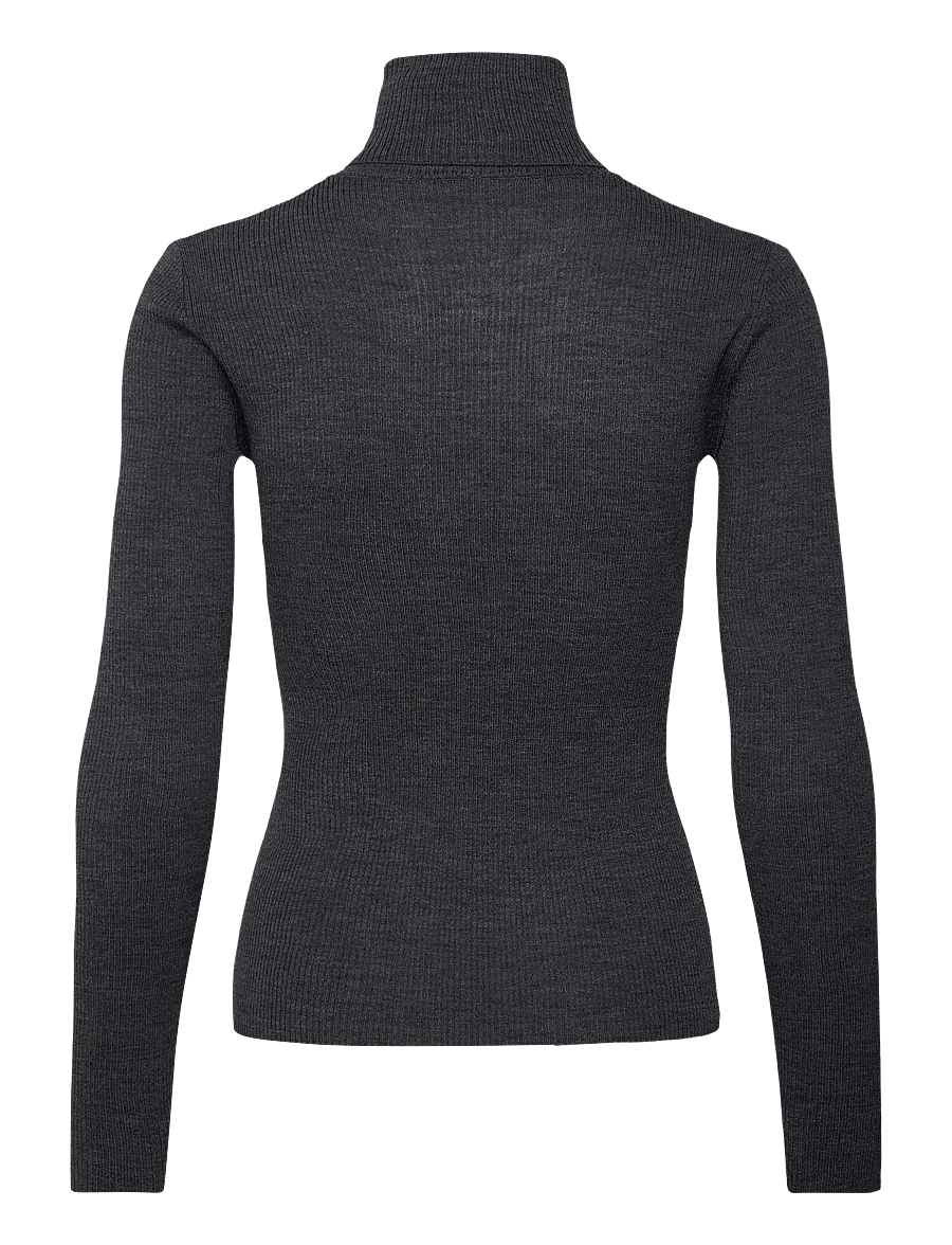 Day Birger et Mikkelsen - Sierra - Daily Elements - turtlenecks - dark grey melange - 2