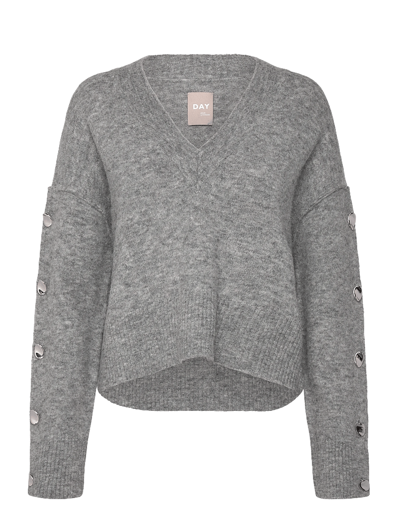 Day Birger et Mikkelsen - Solange - Cozy Days - trøjer - grey melange - 0