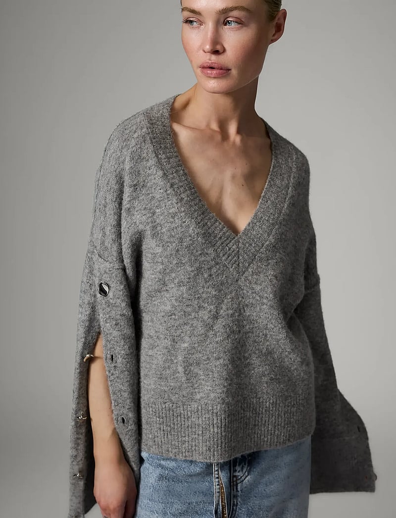 Day Birger et Mikkelsen - Solange - Cozy Days - pullover - grey melange - 5