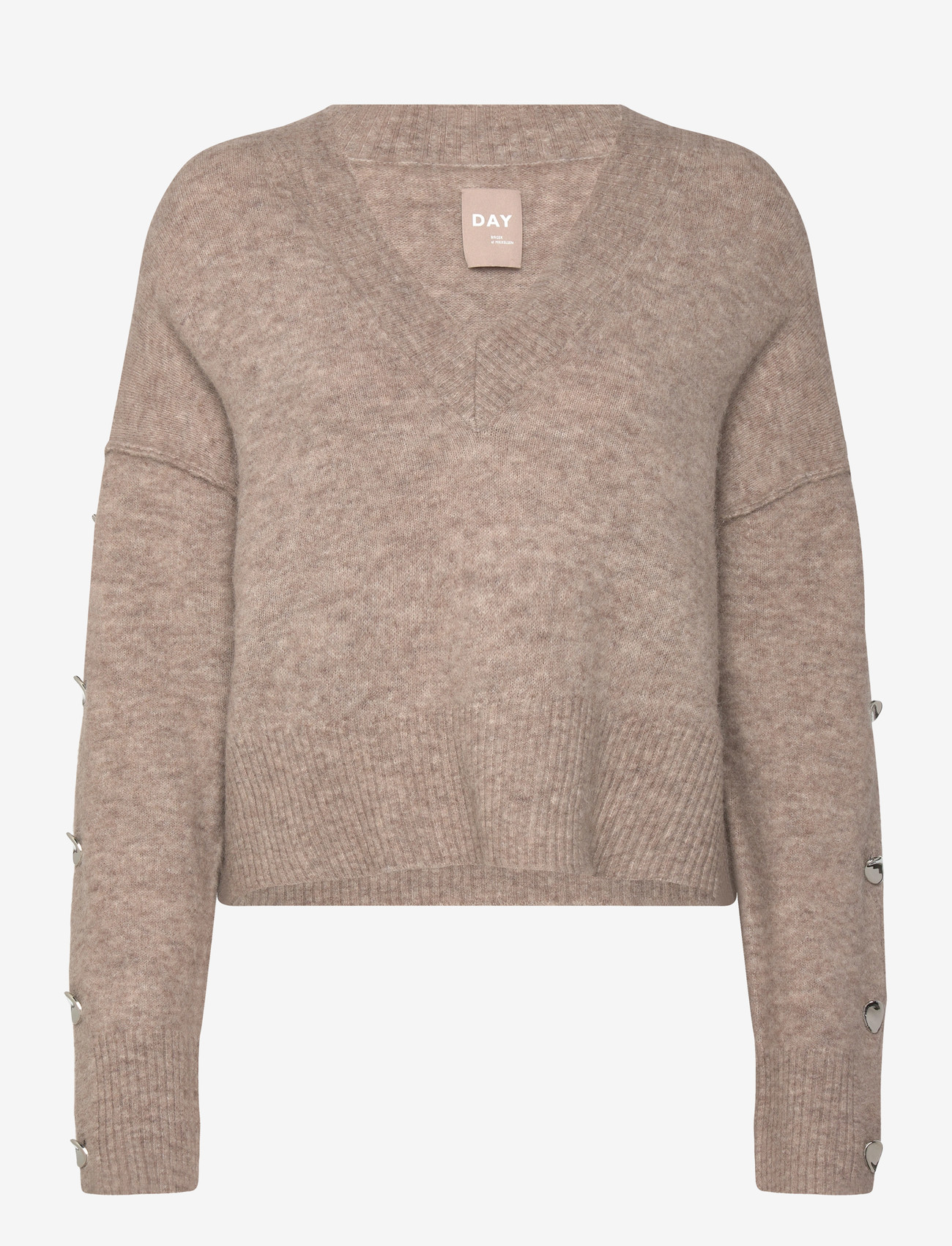Day Birger et Mikkelsen - Solange - Cozy Days - trøjer - hazel melange - 1