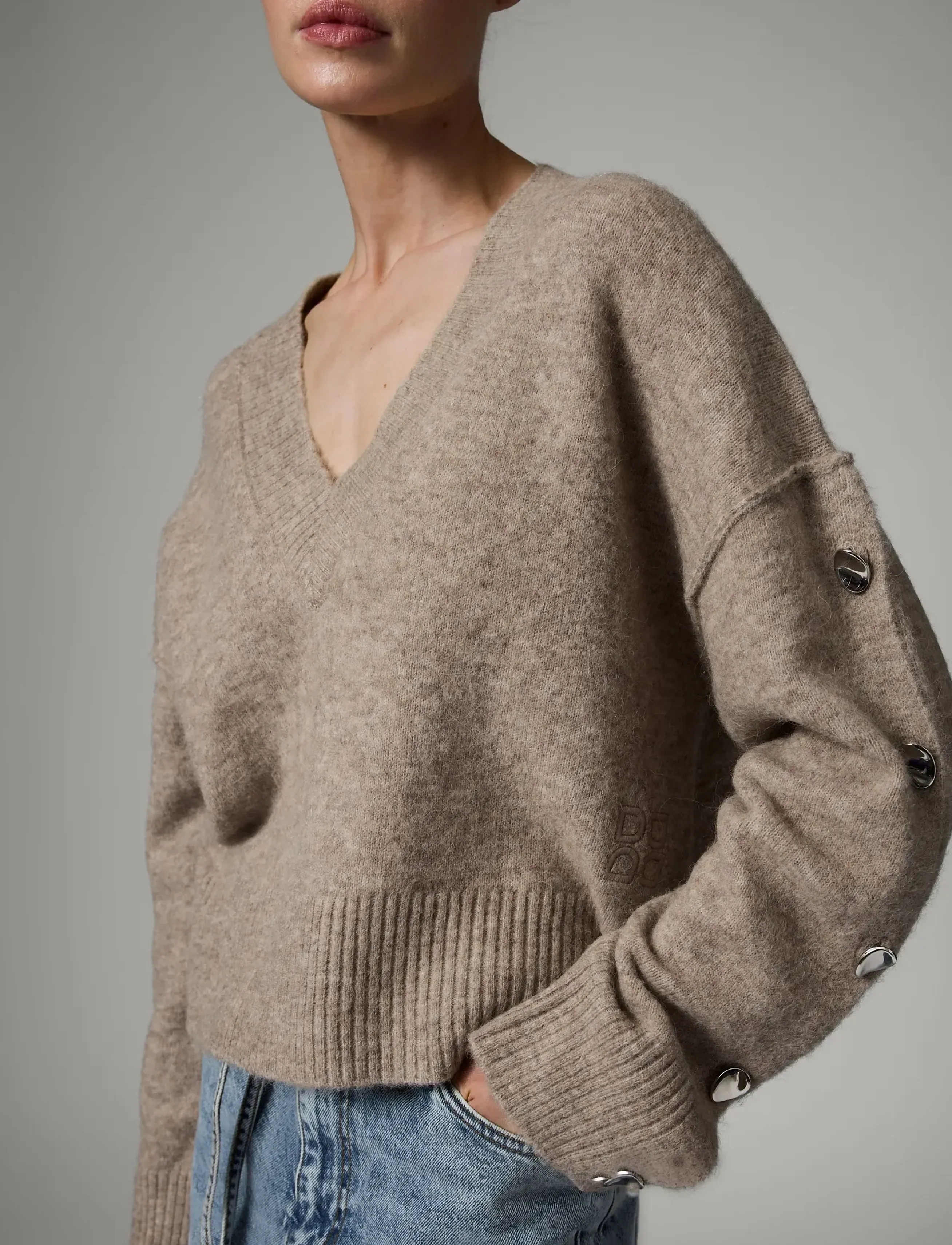 Day Birger et Mikkelsen - Solange - Cozy Days - pullover - hazel melange - 4