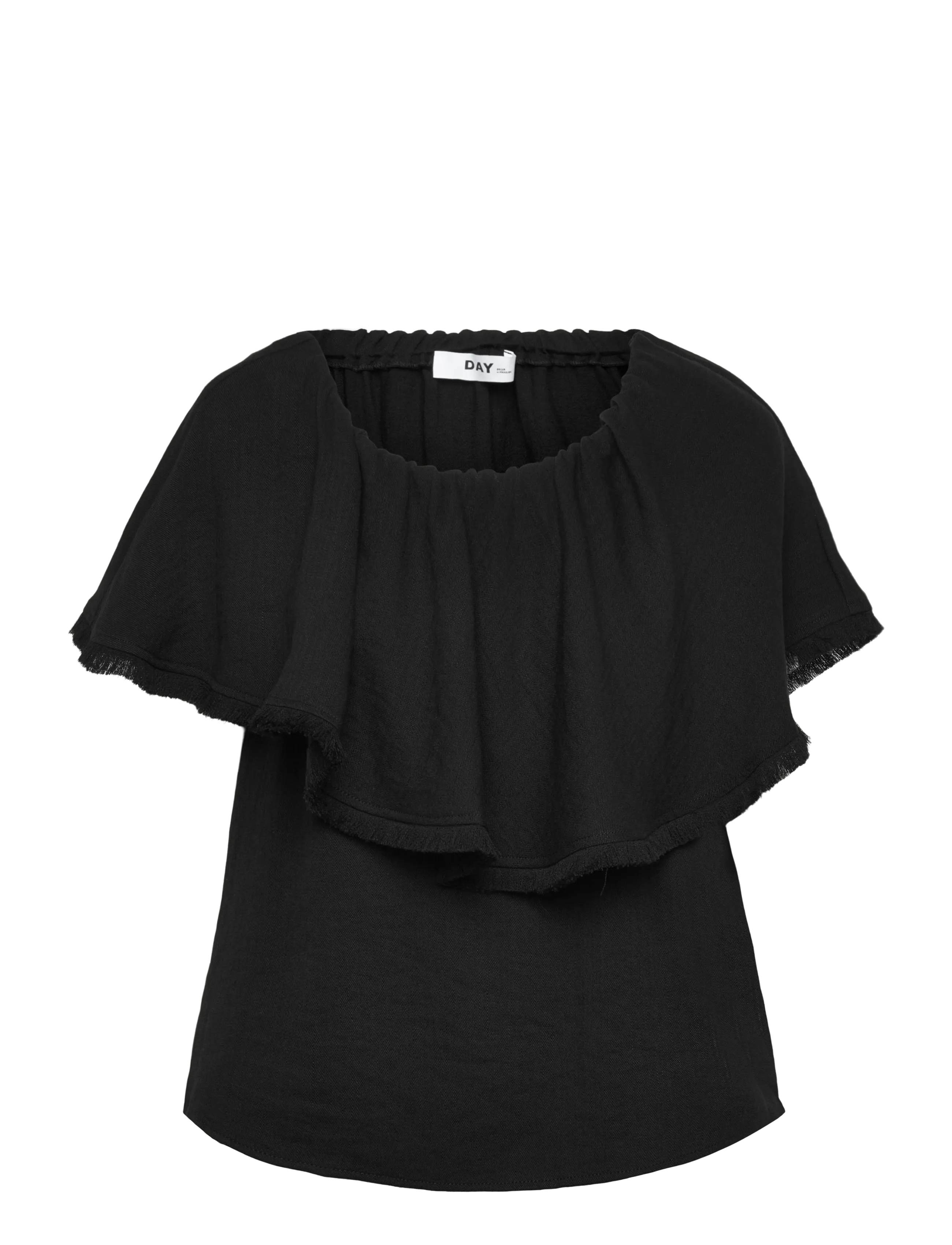 DAY BIRGER ET MIKKELSEN Hera - Contrast Linen Schwarz - 32 - Damen