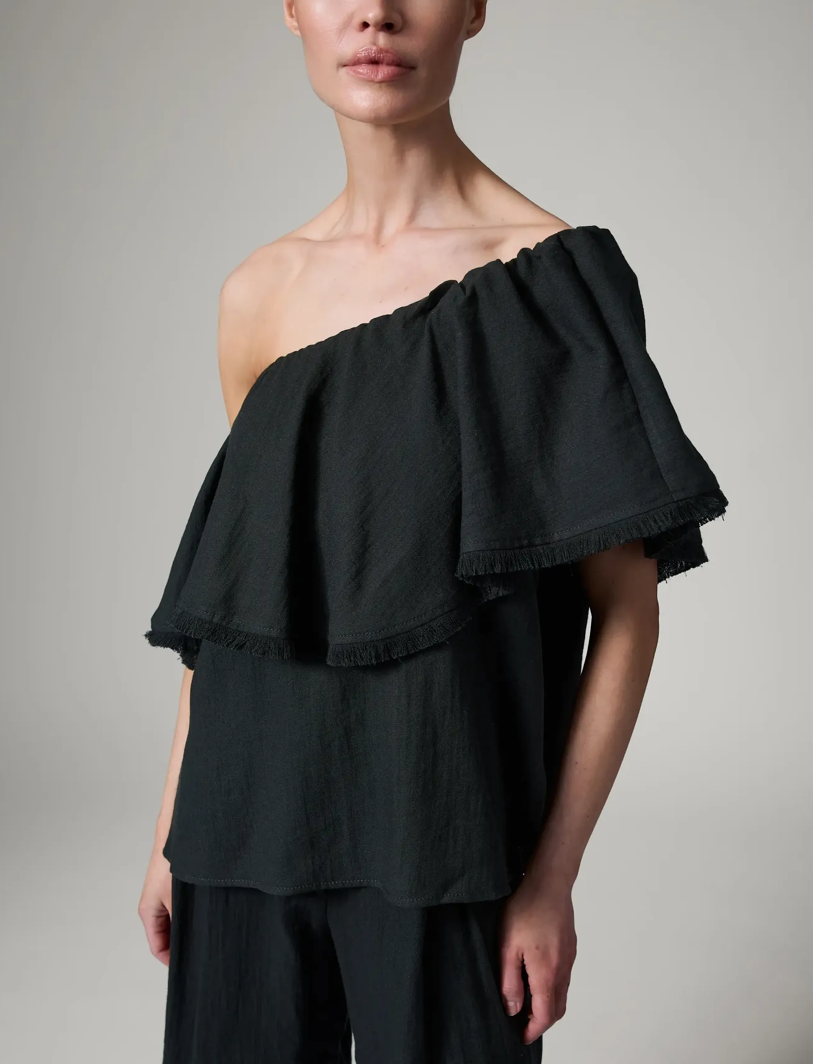 DAY BIRGER ET MIKKELSEN Hera Contrast Linen blusar dam – bild 4