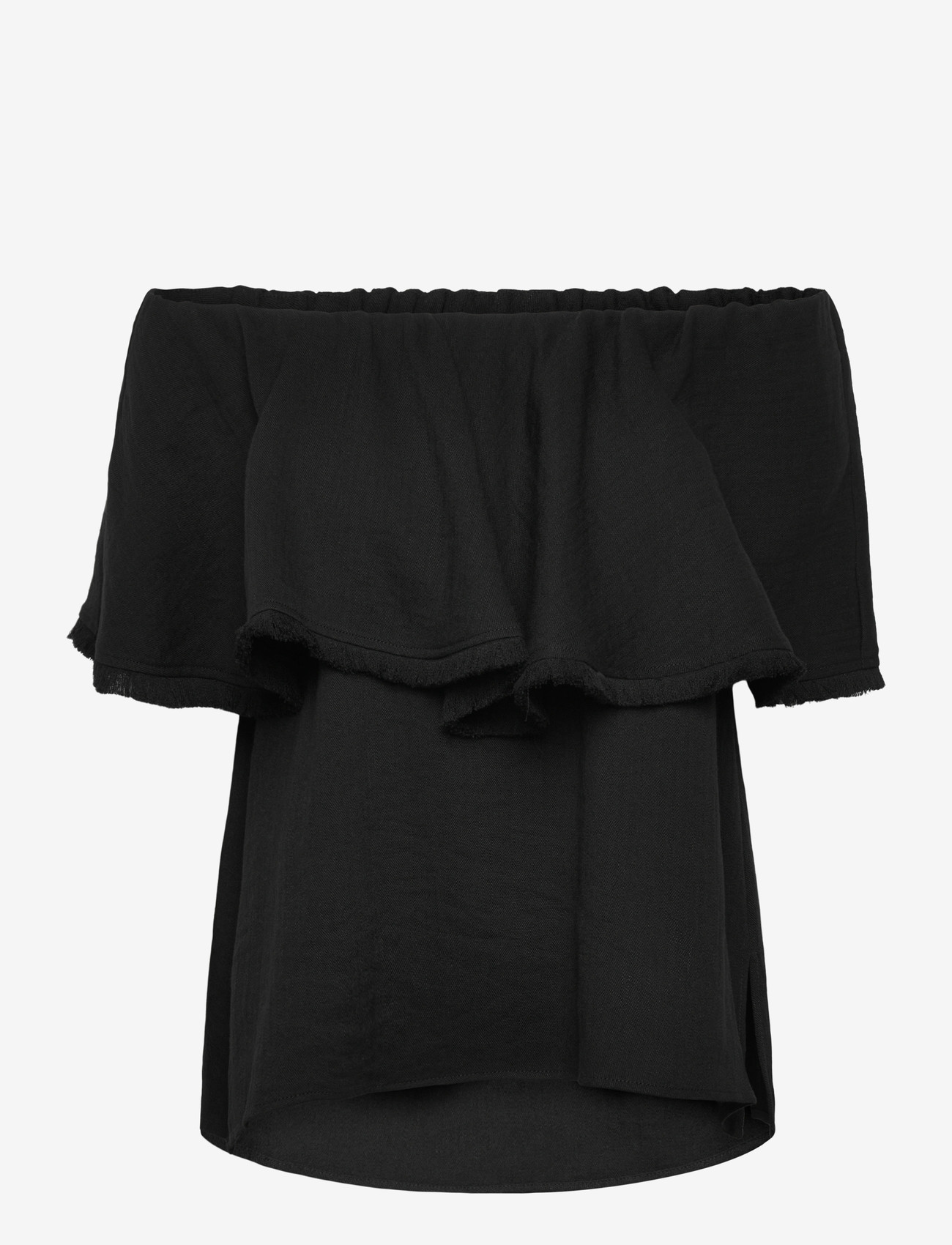 Day Birger et Mikkelsen - Hera - Contrast Linen - kortærmede bluser - black - 3