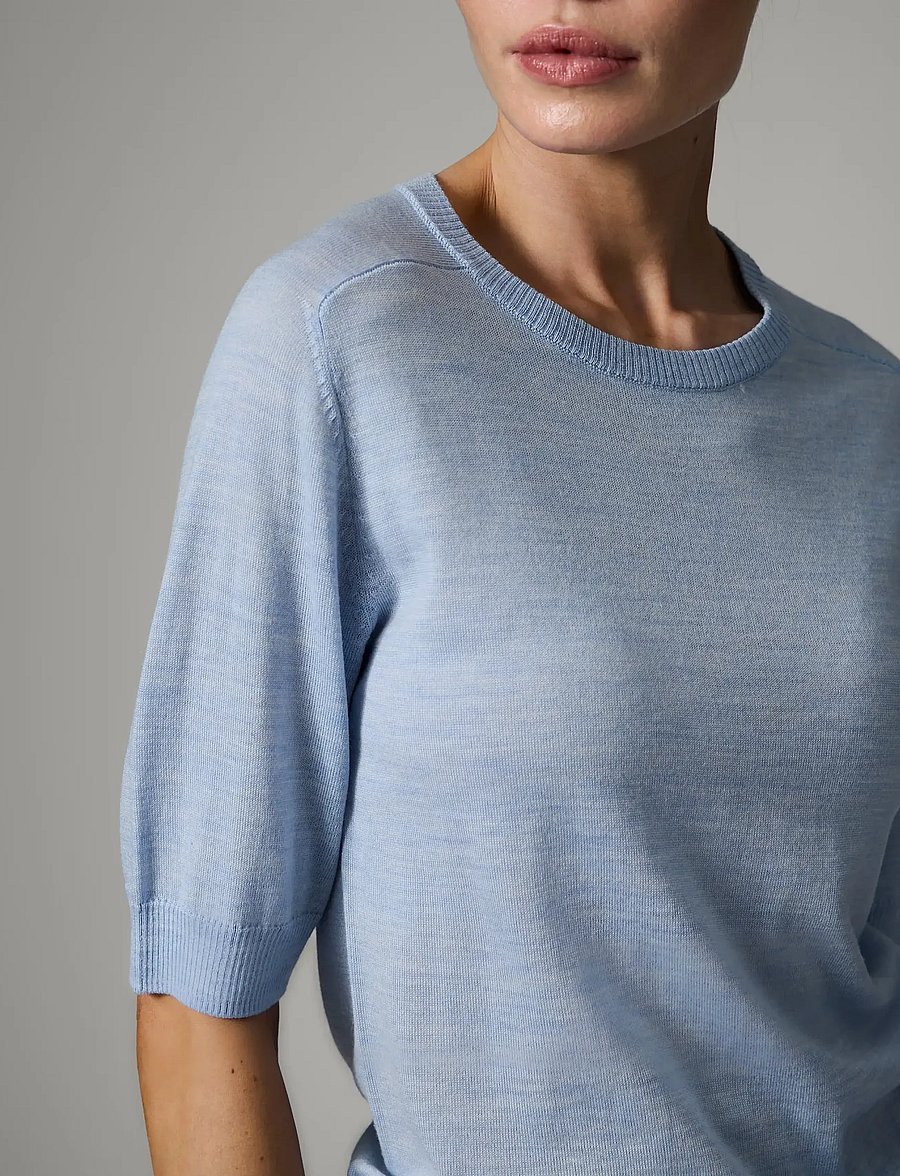 Day Birger et Mikkelsen - Carolina - Daily Elements - pullover - light blue melange - 0