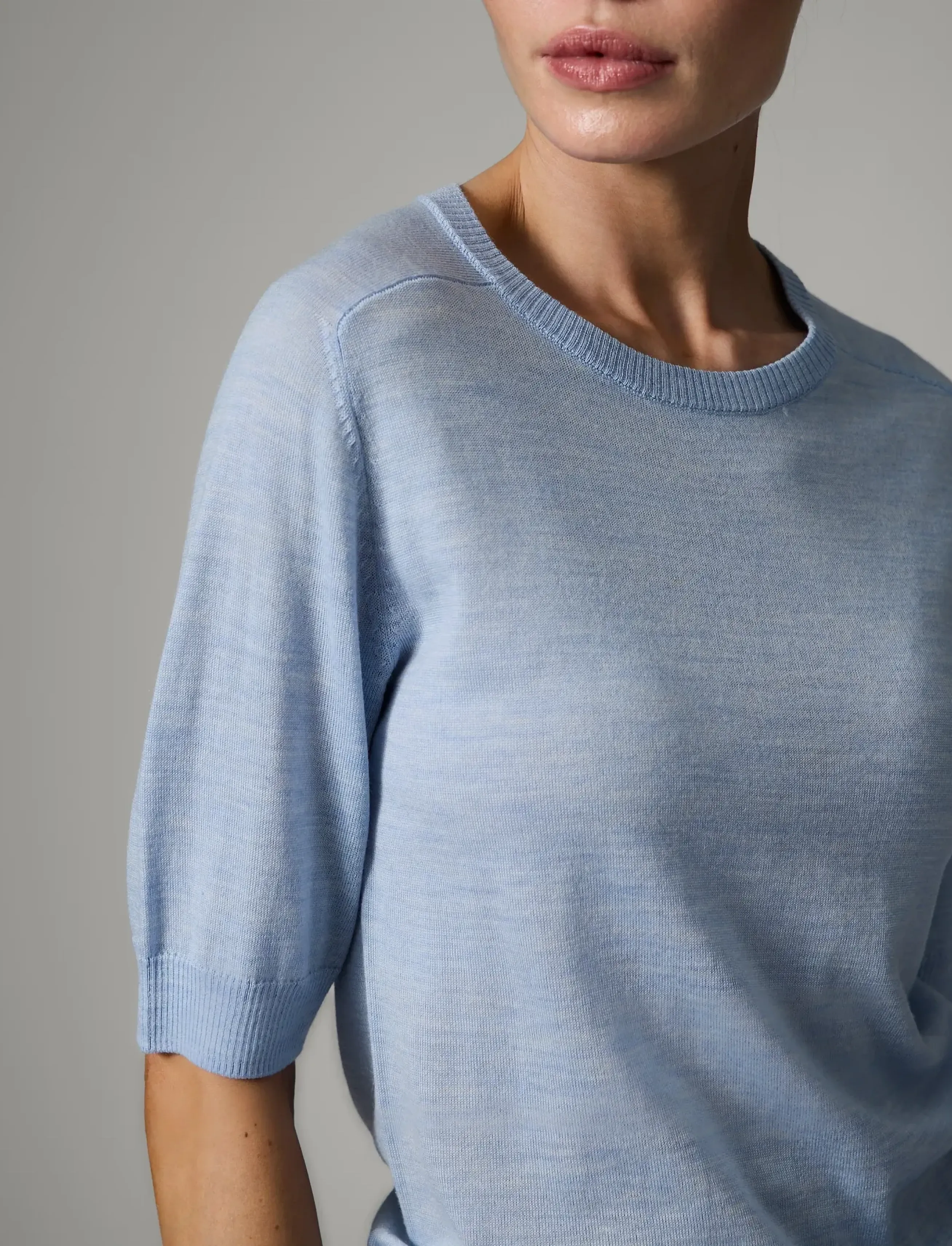 Day Birger et Mikkelsen - Carolina - Daily Elements - sweaters - light blue melange - 0