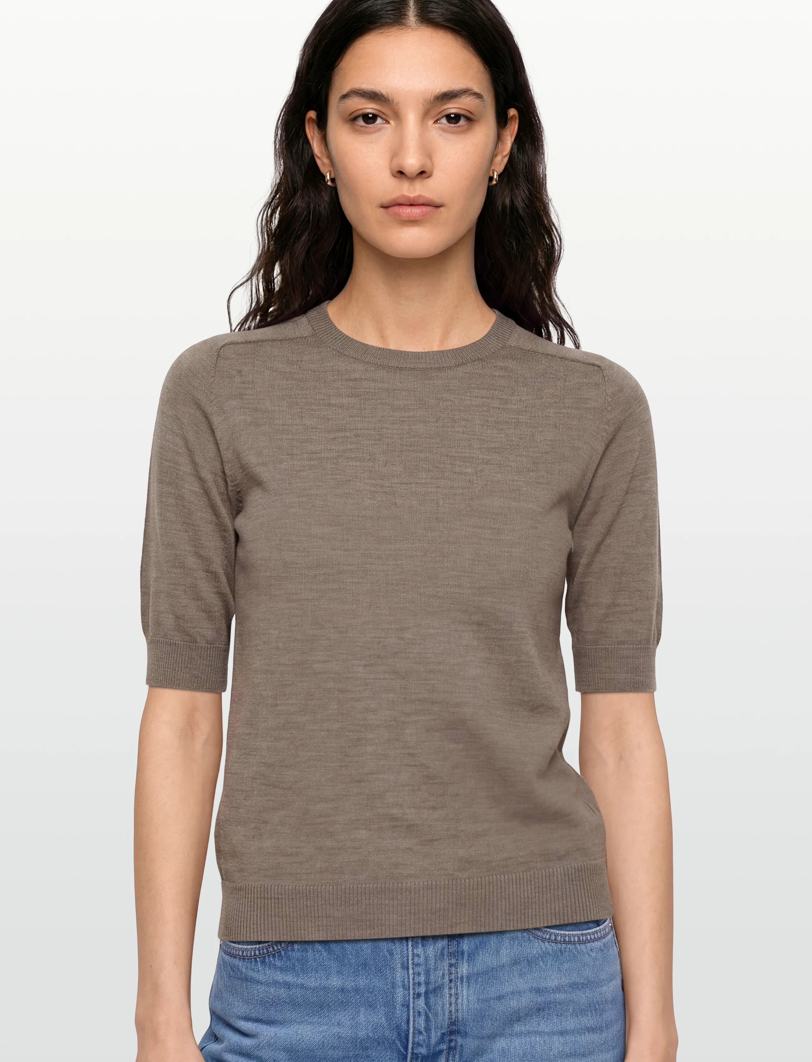 Day Birger et Mikkelsen - Carolina - Daily Elements - tröjor - light brown melange - 3