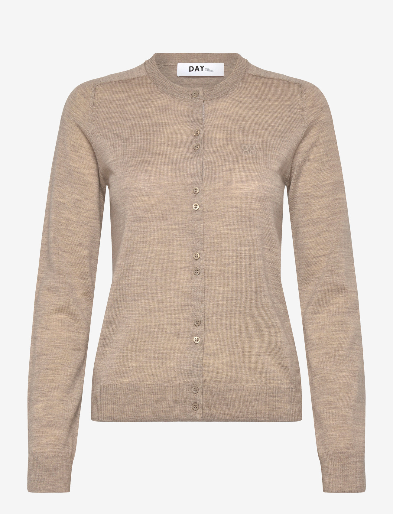 Day Birger et Mikkelsen - Luna - Daily Elements - cardigans - light beigemelange - 1