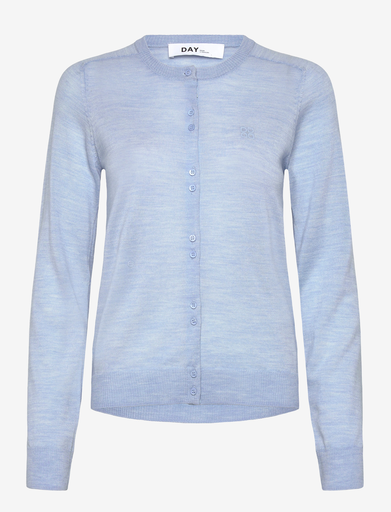 Day Birger et Mikkelsen - Luna - Daily Elements - cardigans - light blue melange - 1