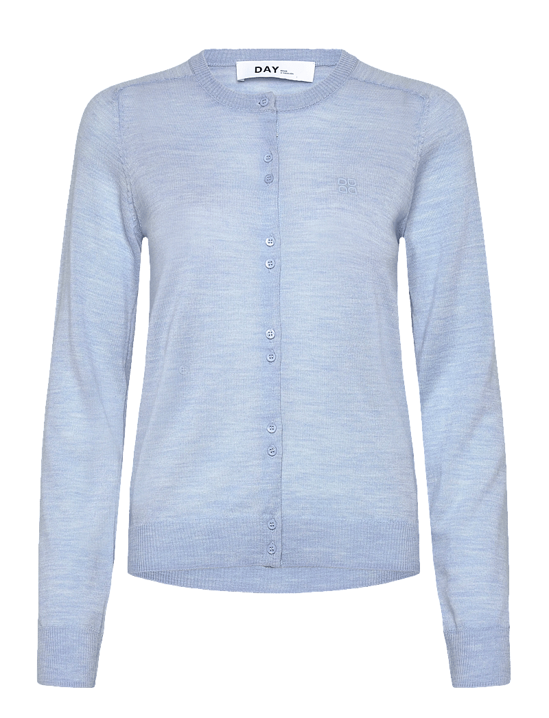 Day Birger et Mikkelsen - Luna - Daily Elements - cardigans - light blue melange - 1
