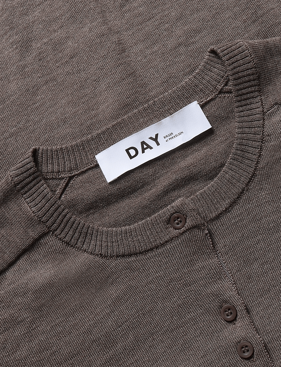 Day Birger et Mikkelsen - Luna - Daily Elements - cardigans - light brown melange - 2