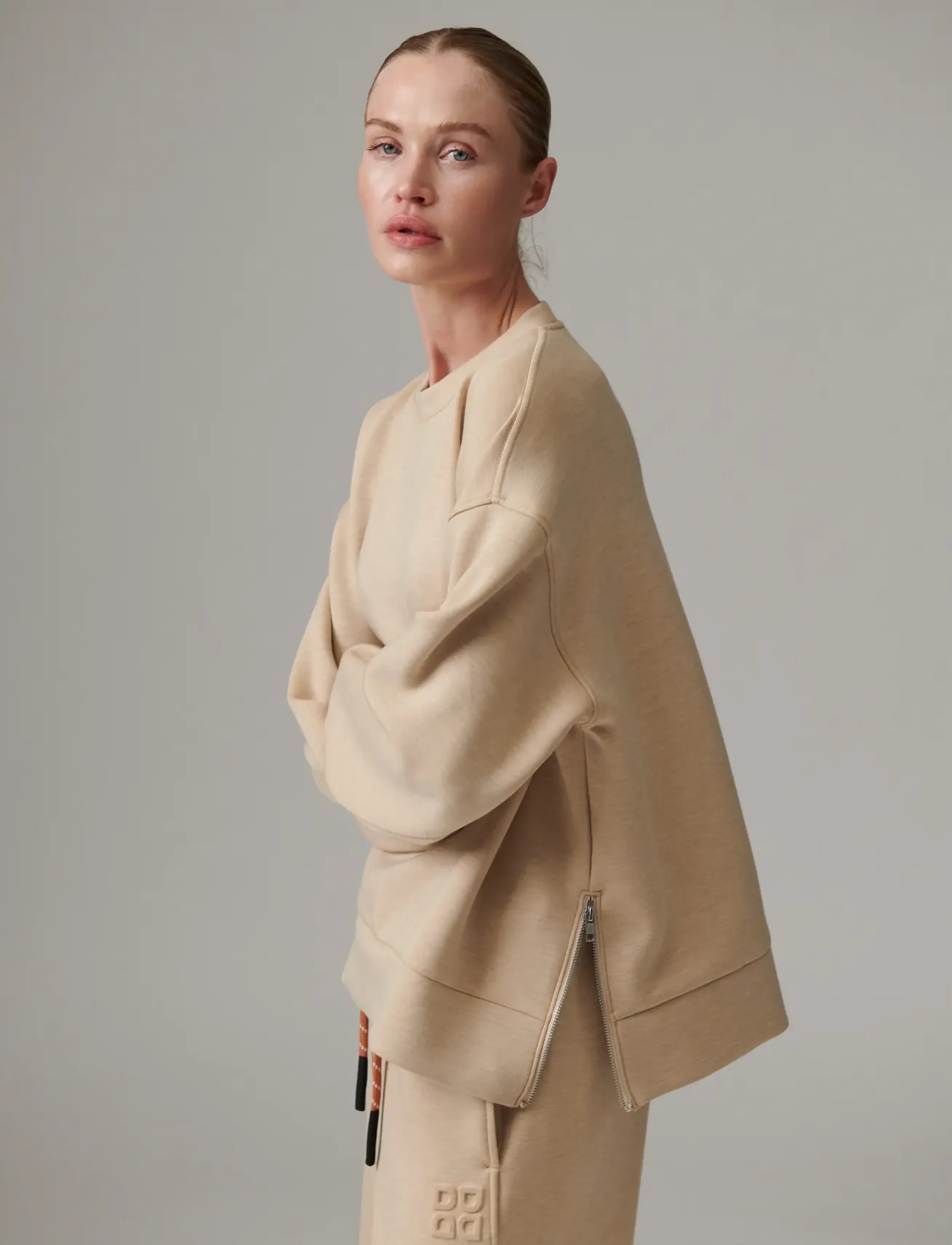 Day Birger et Mikkelsen - DAYCrewa - Scuba - beige melange - 0