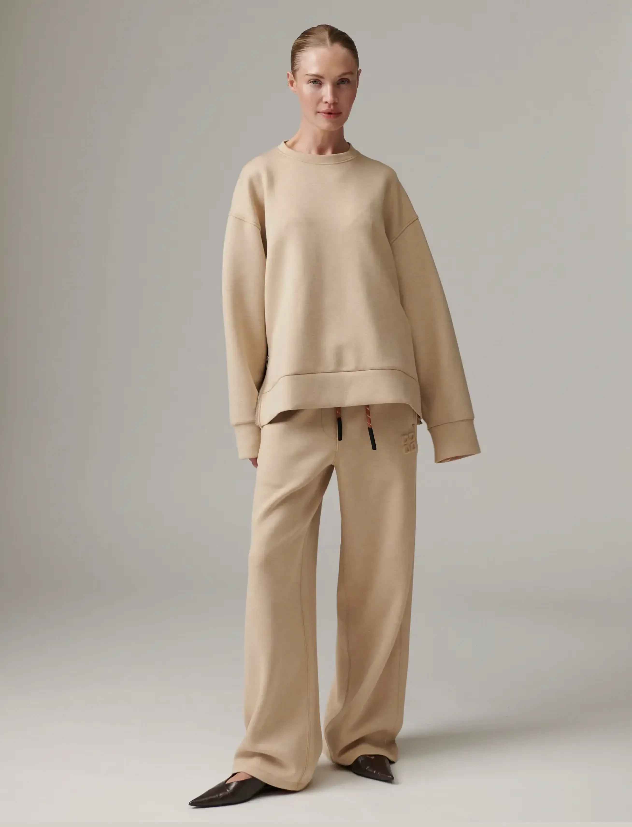 Day Birger et Mikkelsen - DAYCrewa - Scuba - beige melange - 3