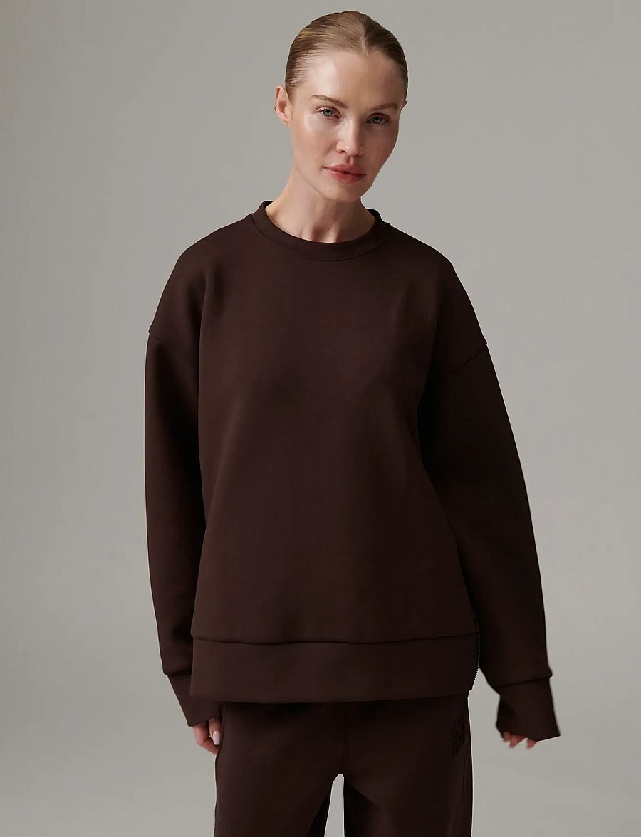 Day Birger et Mikkelsen - DAYCrewa - Scuba - sweatshirts - coffee bean - 0