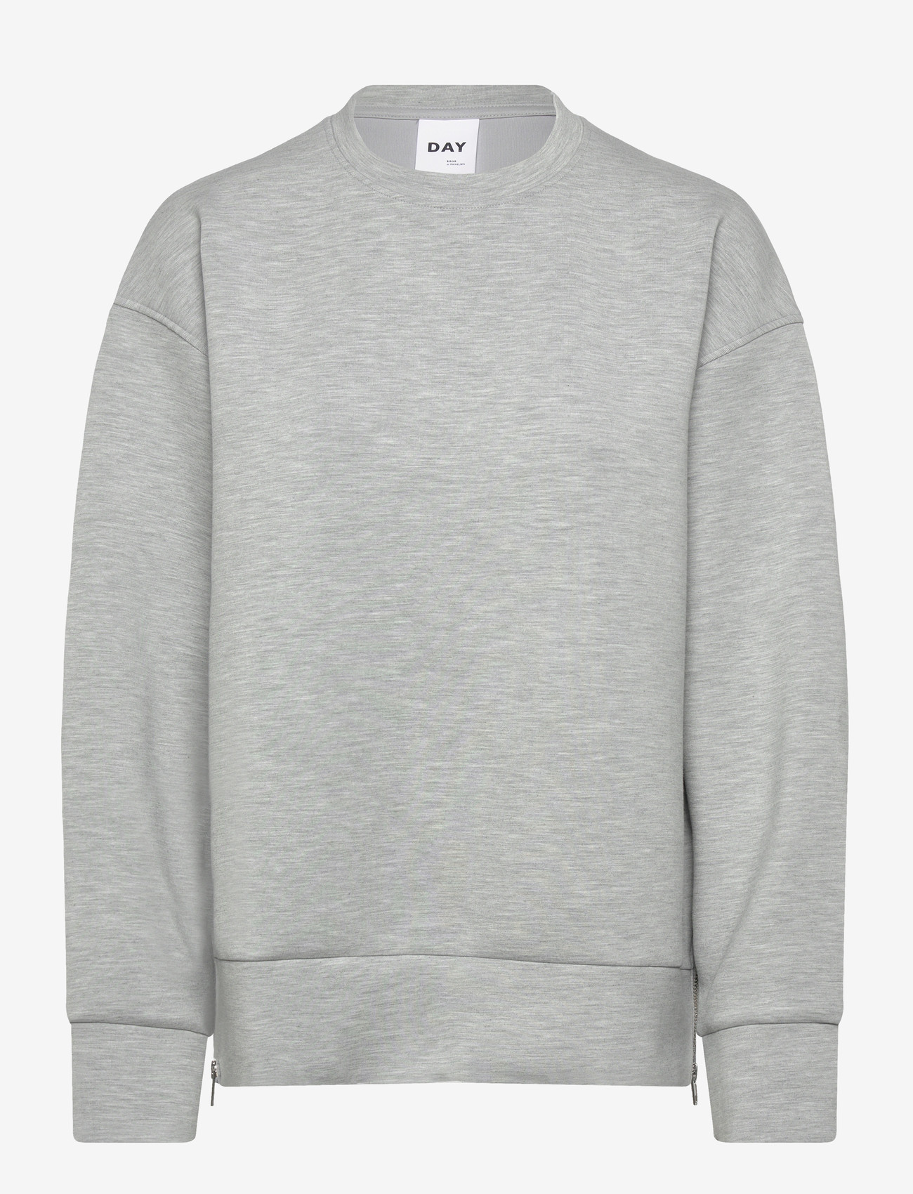 Day Birger et Mikkelsen - DAYCrewa - Scuba - sweatshirts & hættetrøjer - grey melange - 0