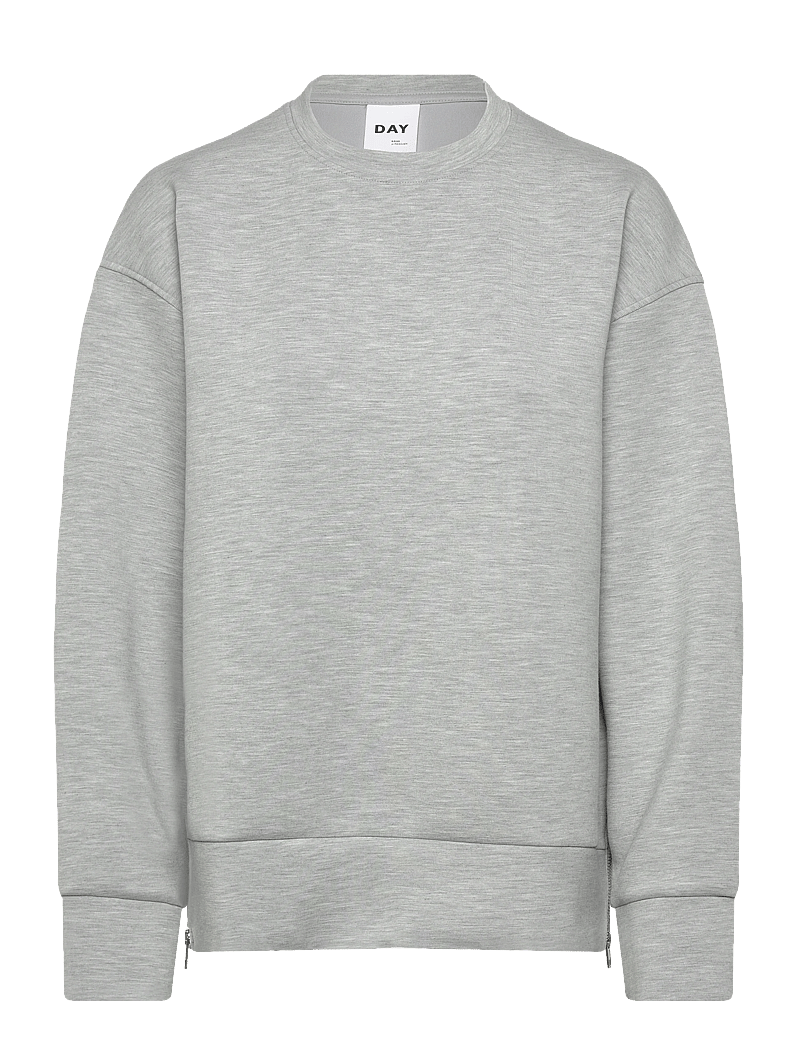 Day Birger et Mikkelsen - DAYCrewa - Scuba - sweatshirts & hættetrøjer - grey melange - 0