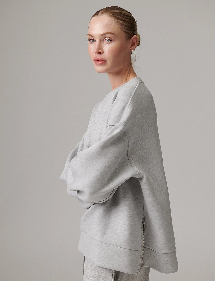 Day Birger et Mikkelsen - DAYCrewa - Scuba - sweatshirts & hoodies - grey melange - 0