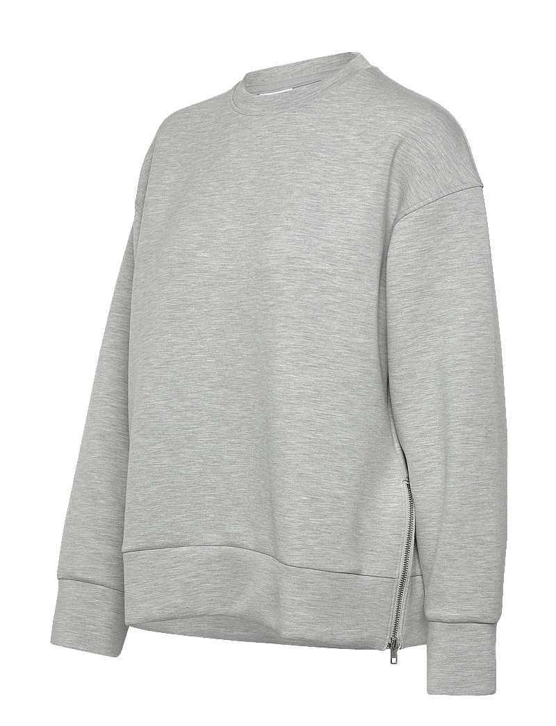 Day Birger et Mikkelsen - DAYCrewa - Scuba - sweatshirts & hættetrøjer - grey melange - 3