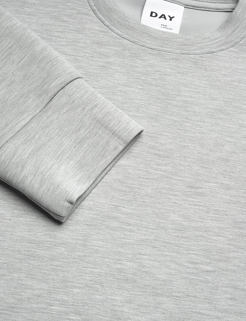 Day Birger et Mikkelsen - DAYCrewa - Scuba - sweatshirts & hættetrøjer - grey melange - 4
