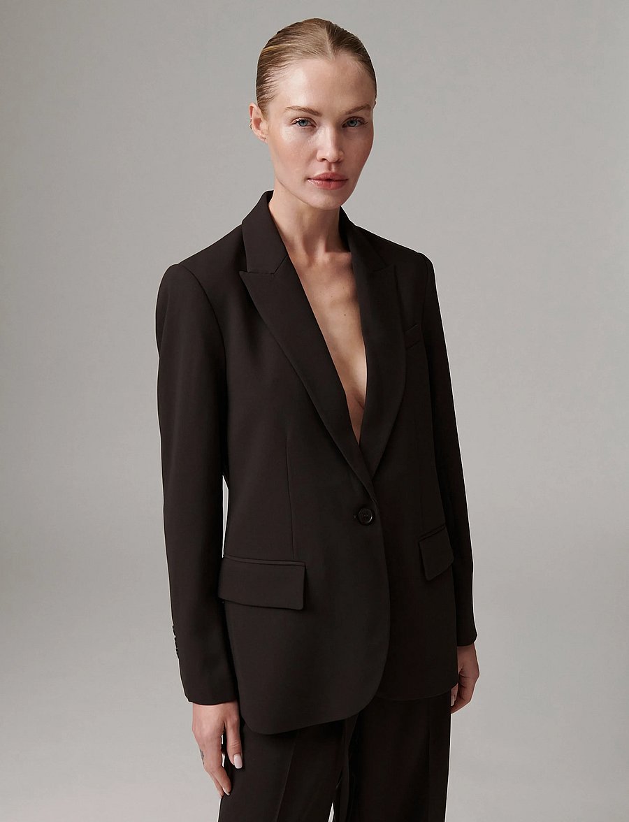 Day Birger et Mikkelsen - Hector - Classic Gabardine - einreihige blazer - ganache - 3