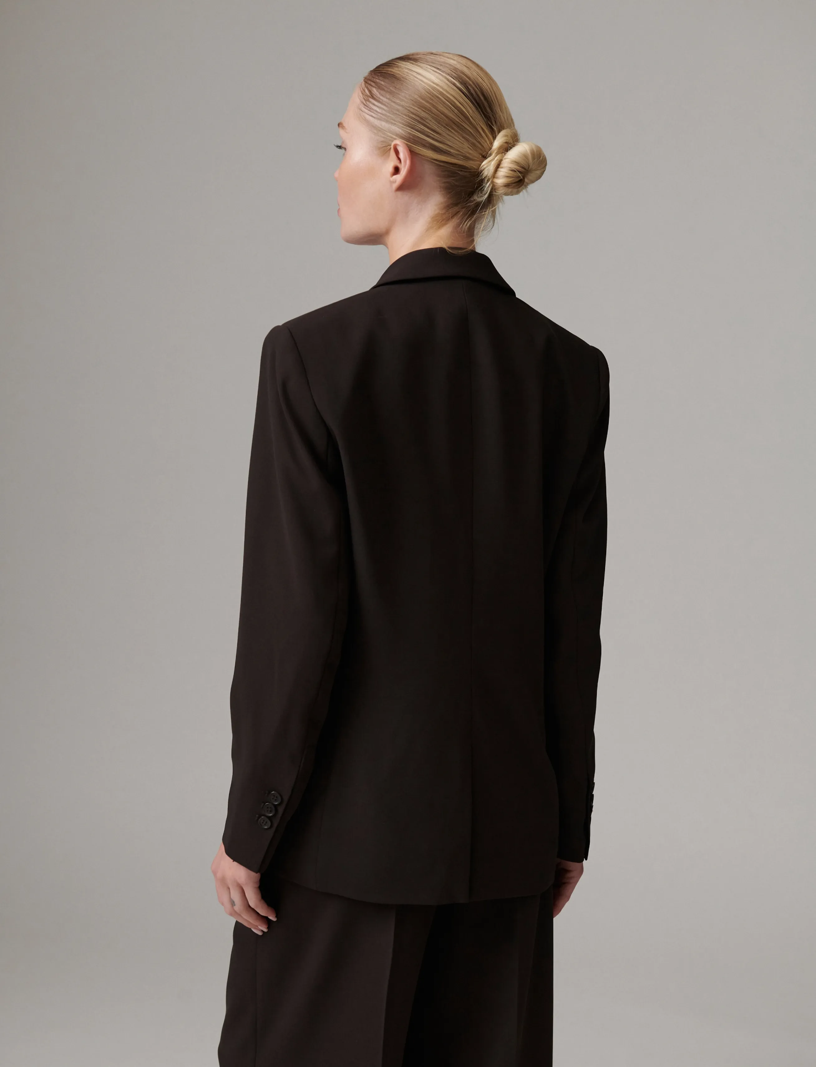 Day Birger et Mikkelsen - Hector - Classic Gabardine - einreihige blazer - ganache - 5