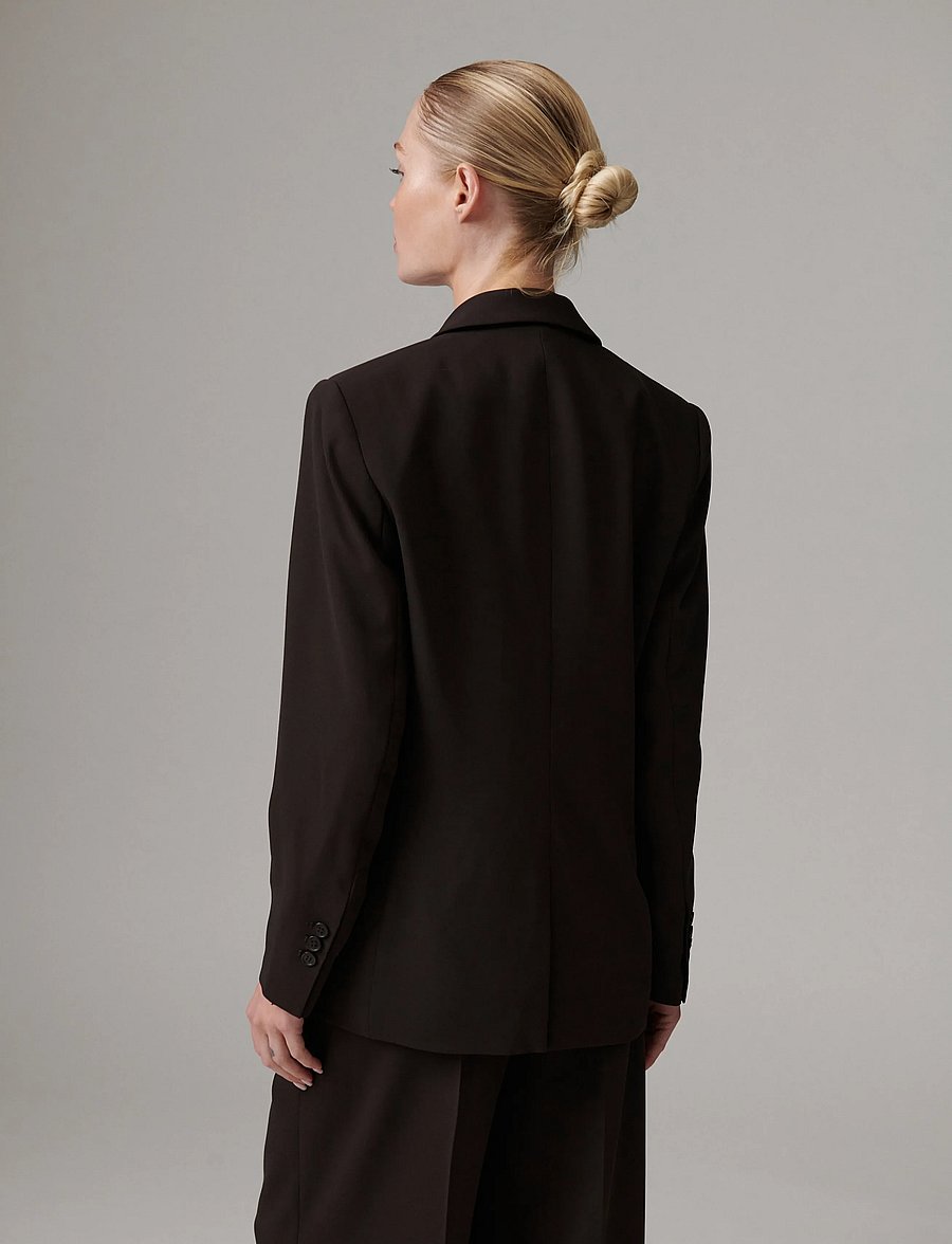 Day Birger et Mikkelsen - Hector - Classic Gabardine - einreihige blazer - ganache - 5