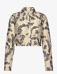 Day Birger et Mikkelsen - Carrie - Floral Jacquard - blouses met lange mouwen - almond oil - 0