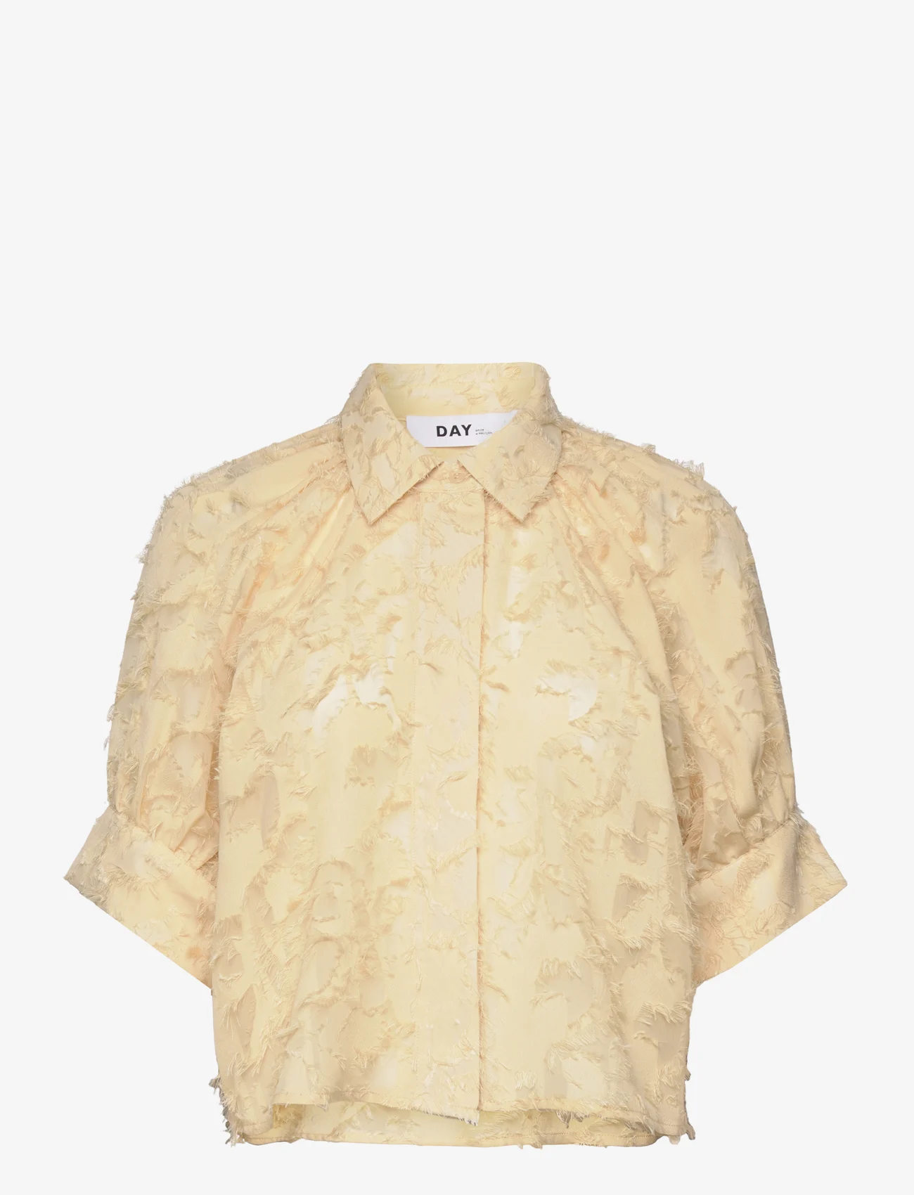 Day Birger et Mikkelsen - Marienne - Delicate Texture - short-sleeved blouses - almond oil - 0