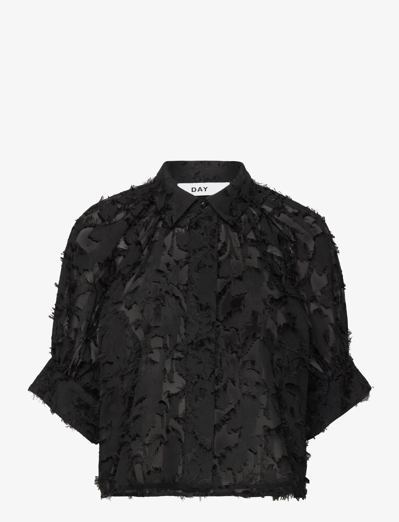 Day Birger et Mikkelsen - Marienne - Delicate Texture - blouses korte mouwen - black - 0