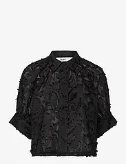 Day Birger et Mikkelsen - Marienne - Delicate Texture - short-sleeved blouses - black - 0