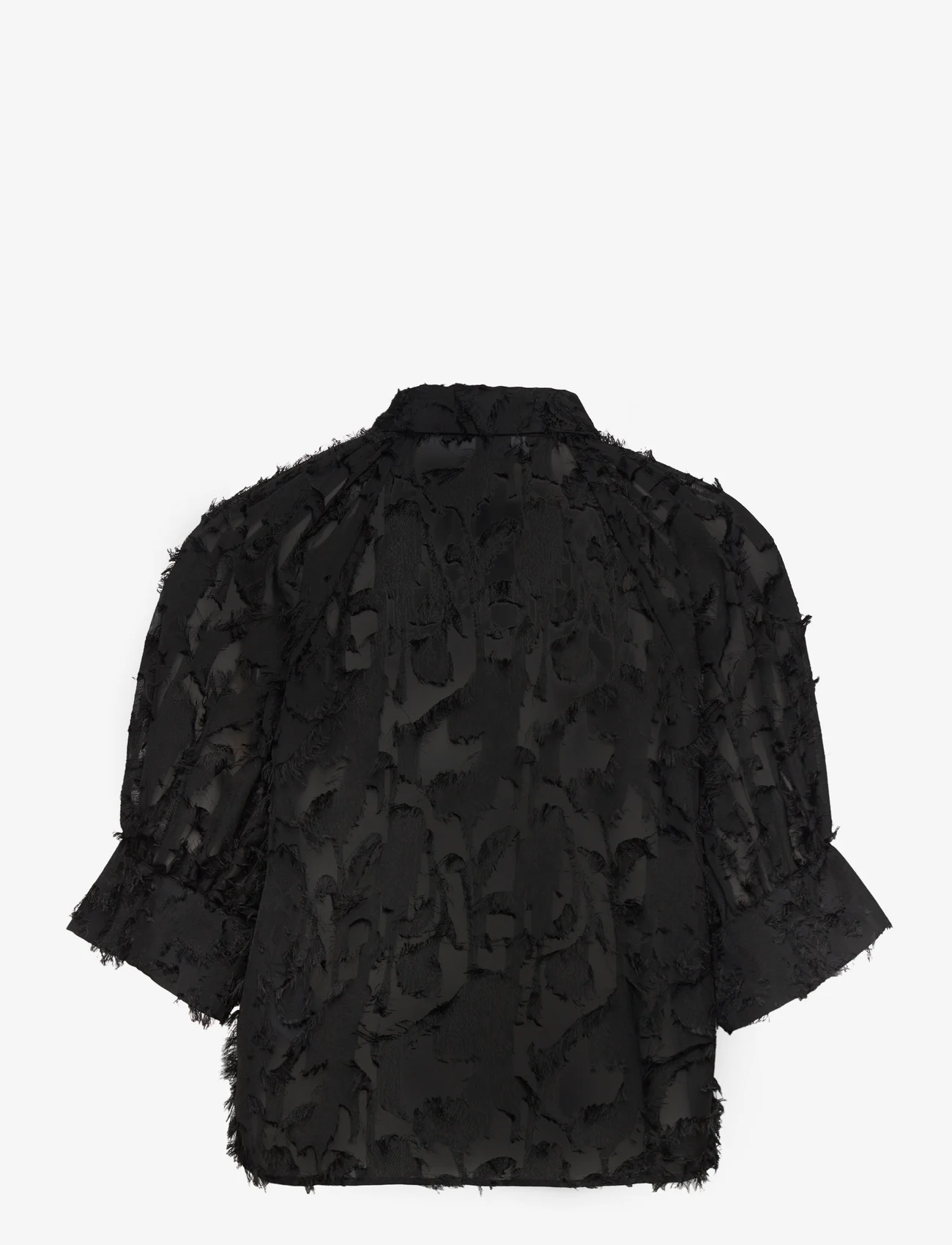 Day Birger et Mikkelsen - Marienne - Delicate Texture - short-sleeved blouses - black - 1