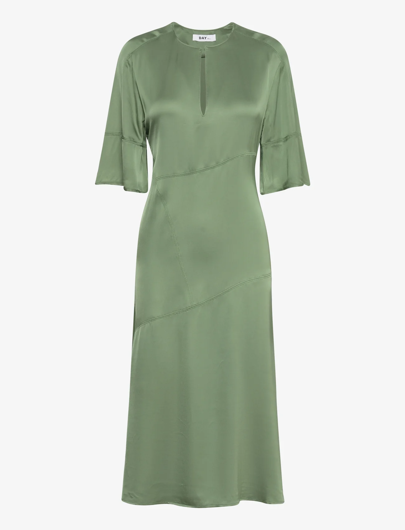 Day Birger et Mikkelsen - Janis - Fluid Viscose RD - midi kjoler - algave green - 0