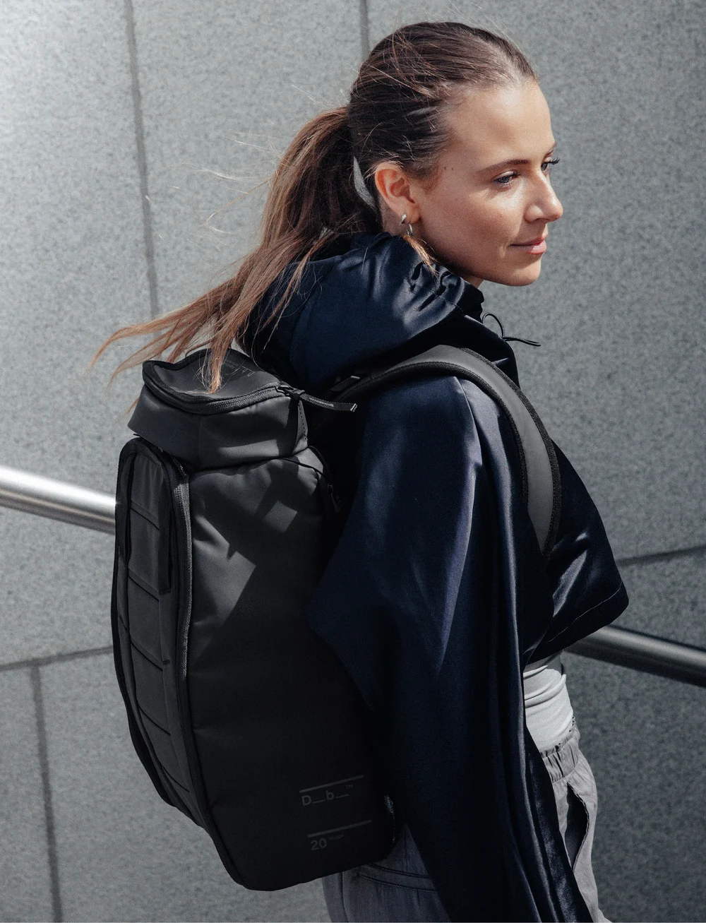 Db Journey - Hugger Backpack 20L - träningsväskor - black out - 0