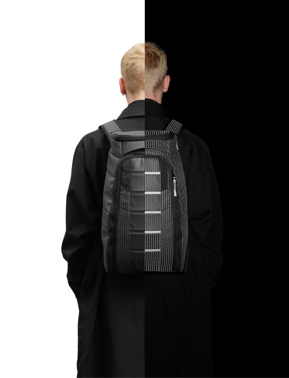 Db Journey - Hugger Backpack 20L - sportstasker - reflective black - 0