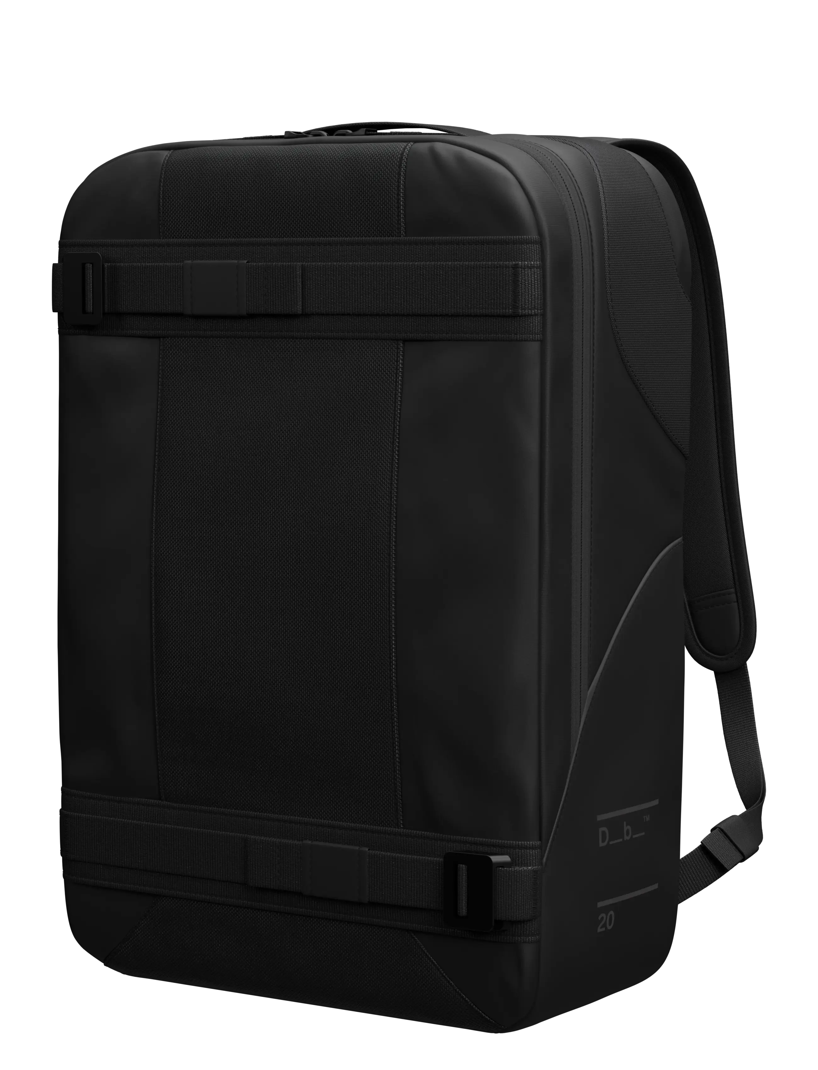 Db Journey - Skateboarding Daypack 20L - sporttassen - black out - 2