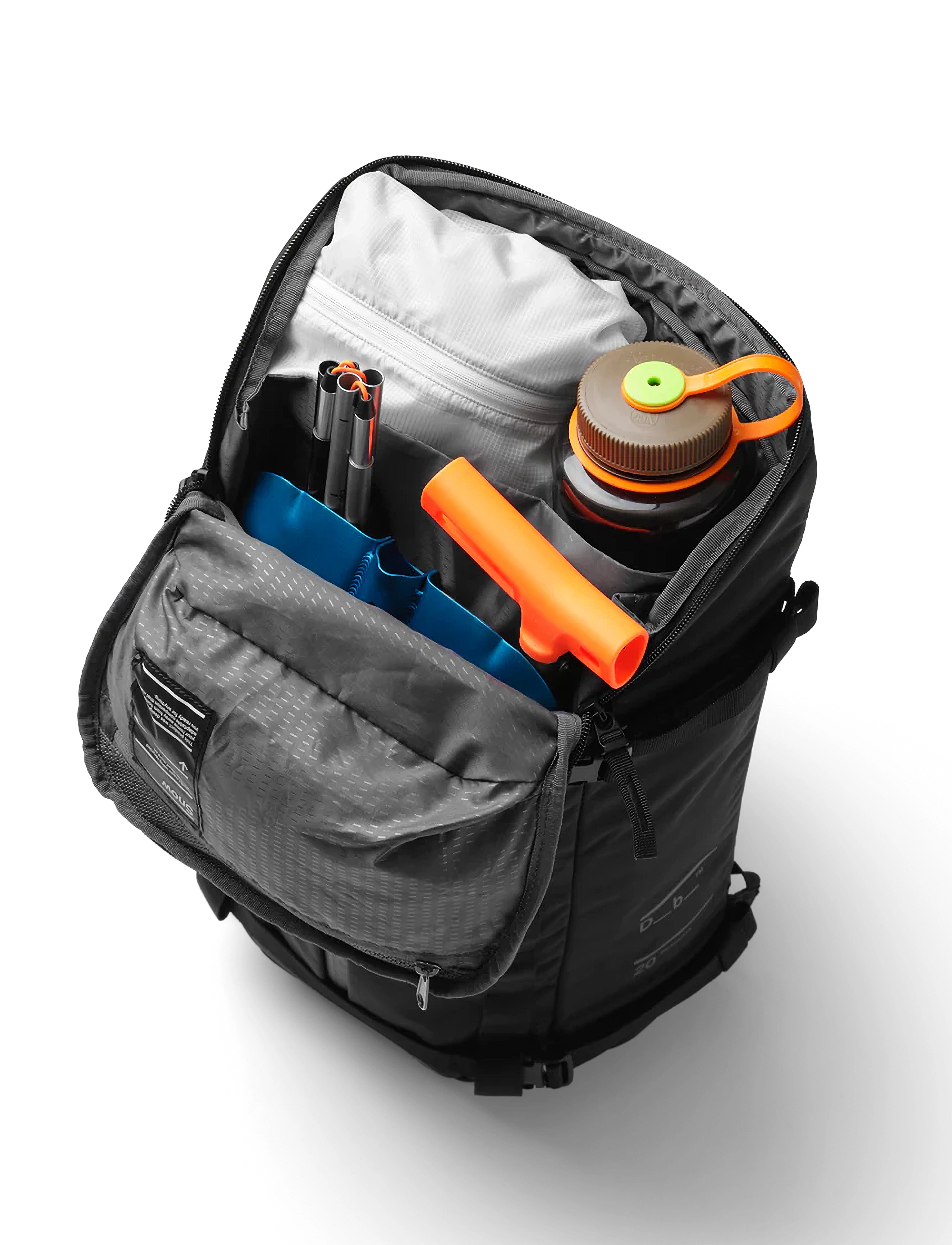 Db Journey Backcountry Backpack 20L - Streetstyle - BLACK OUT / black